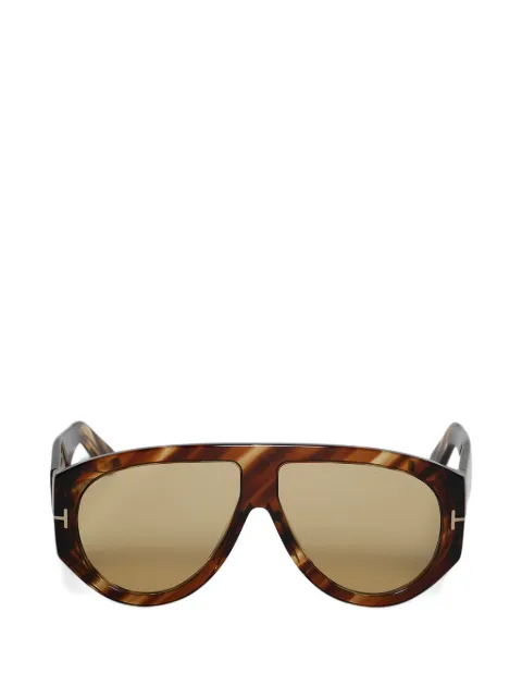 TOM FORD Bronson pilot-frame sunglasses