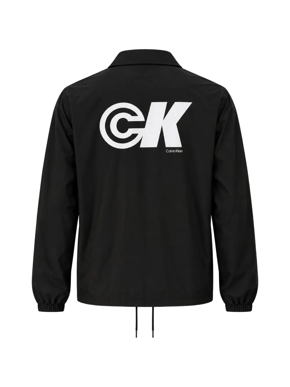 Calvin Klein Jeans Jack met logoprint Zwart