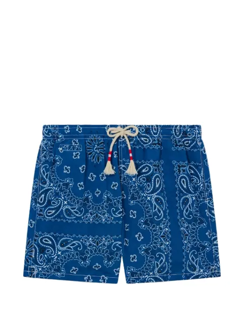 MC2 Saint Barth badeshorts med paisleytryk og løbesnor
