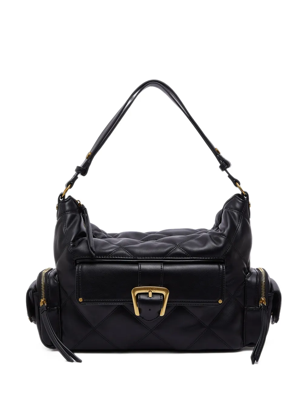 LIU JO Mittelgroße Tasche mit Steppung - Schwarz