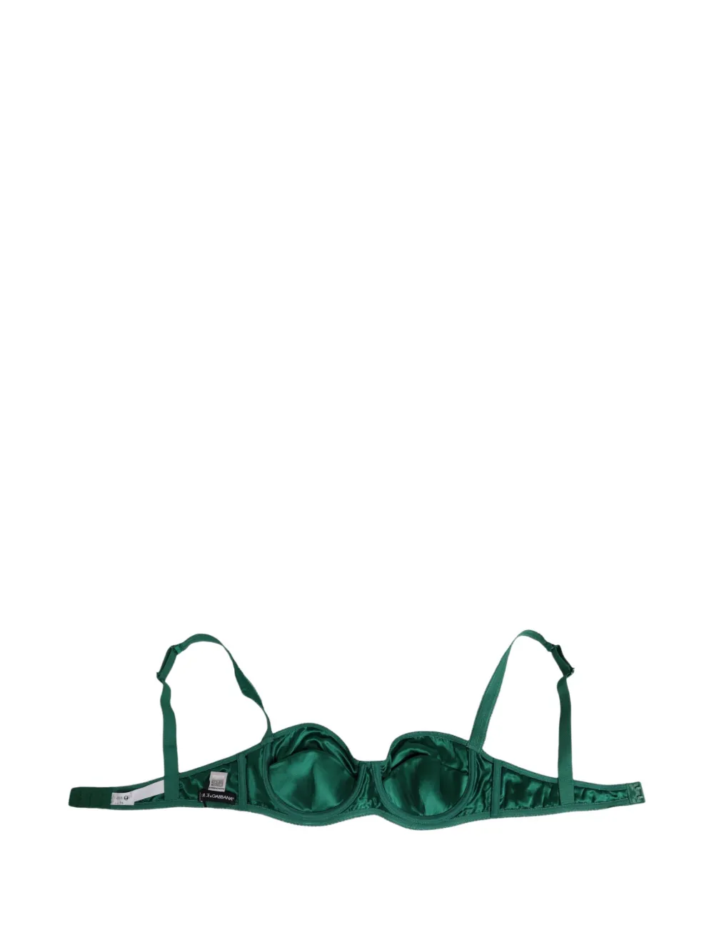 Dolce & Gabbana Bh met satijnen afwerking en beugel Groen