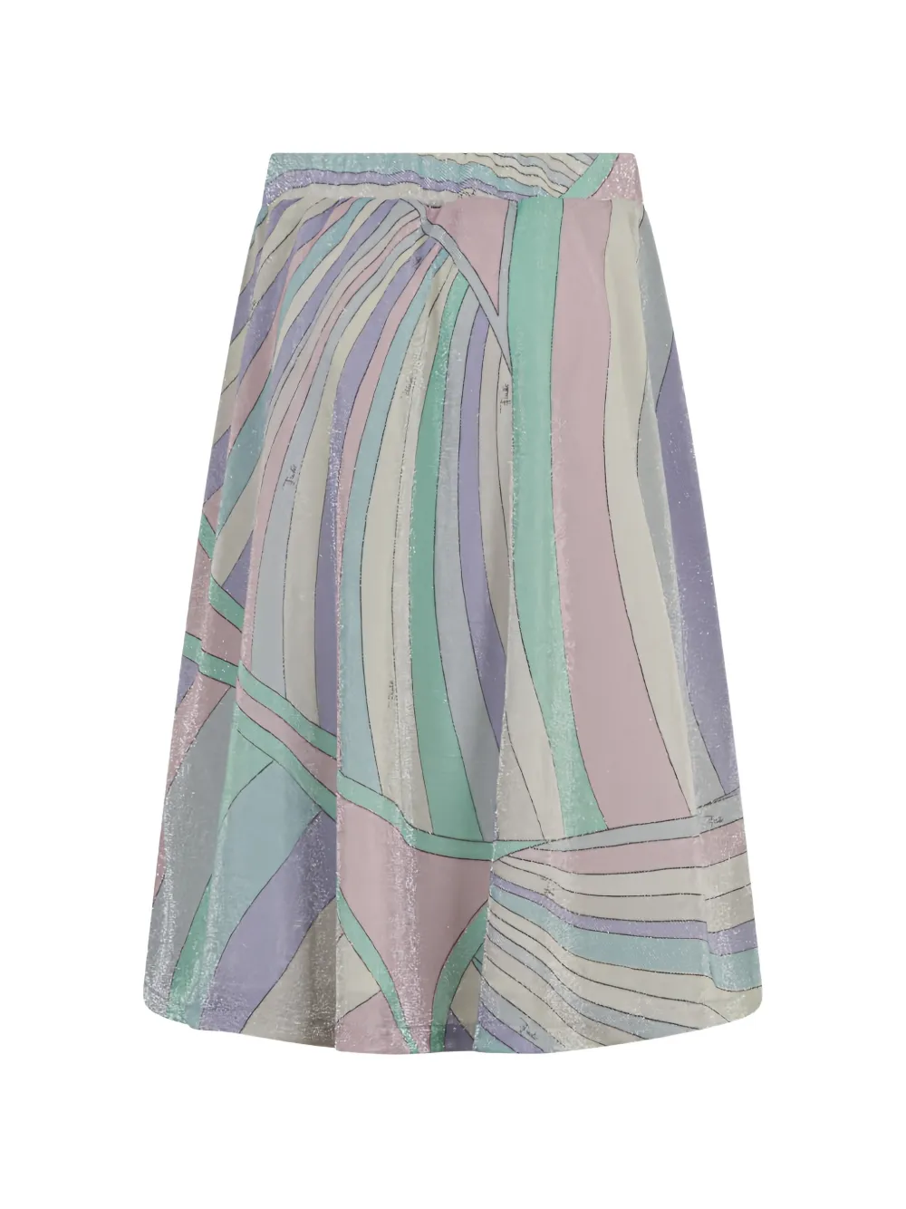 PUCCI Junior Iride-print skirt - Tons neutres PUCCI Junior Iride-print skirt - Tons neutres