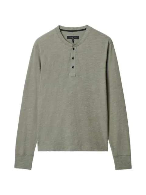 rag & bone Henley long-sleeve sweater