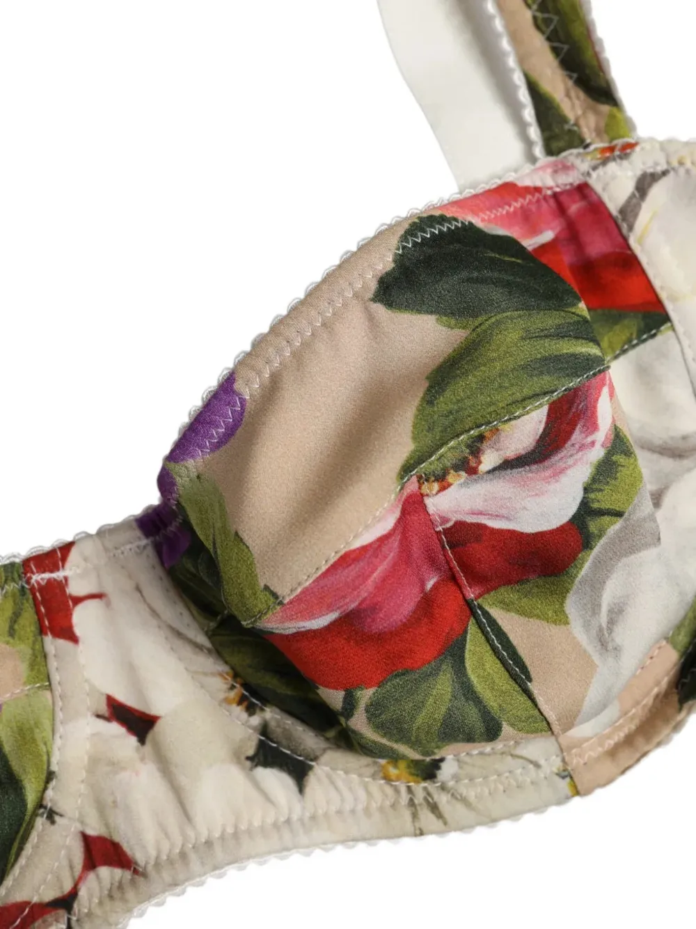 Dolce & Gabbana Bh met bloemenprint Beige