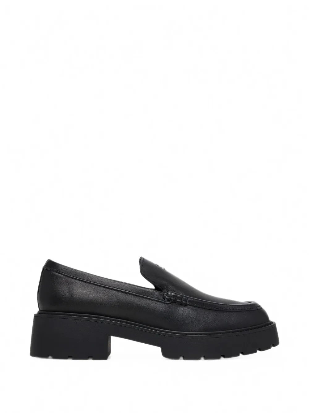 Calvin Klein Jeans logo-plaque chunky-sole loafers - Nero
