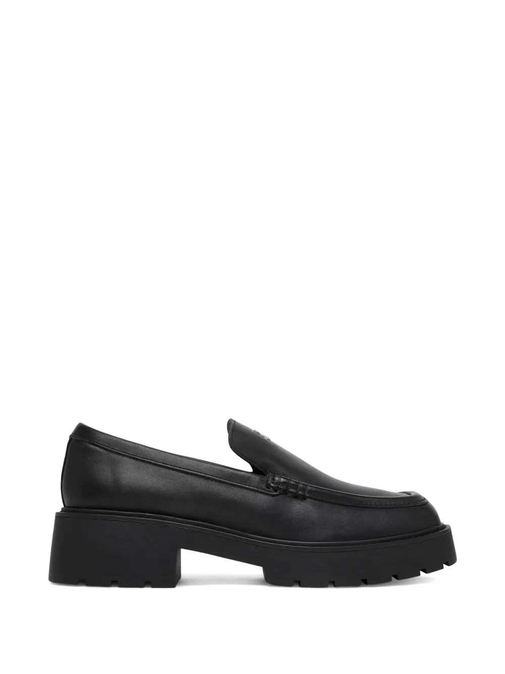 Calvin Klein Jeans logo-plaque chunky-sole loafers - Nero