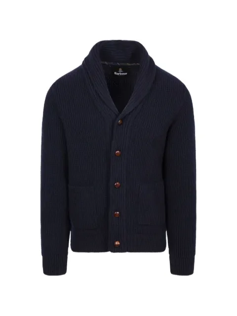 Barbour Hartland elbow-patch cardigan