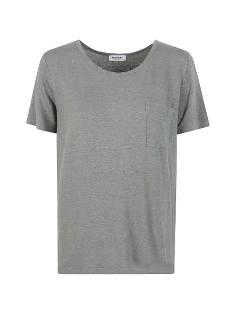 Base Milano scoop-neck pocket T-shirt