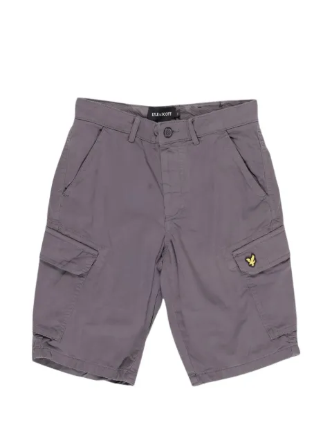 Lyle & Scott logo-patch cargo shorts