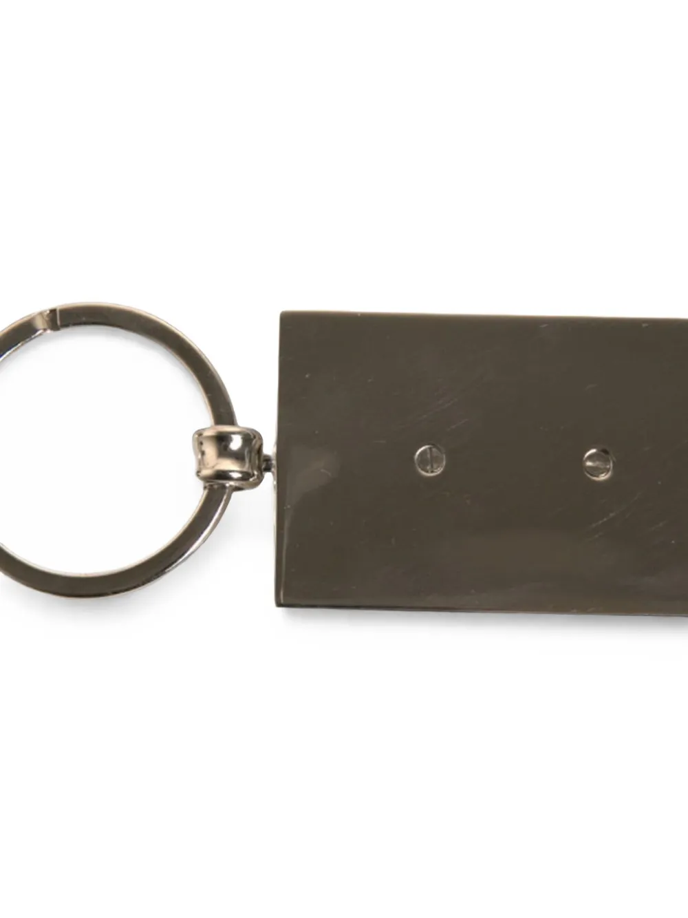 Dolce & Gabbana Sleutelhanger met logoplakkaat Zwart