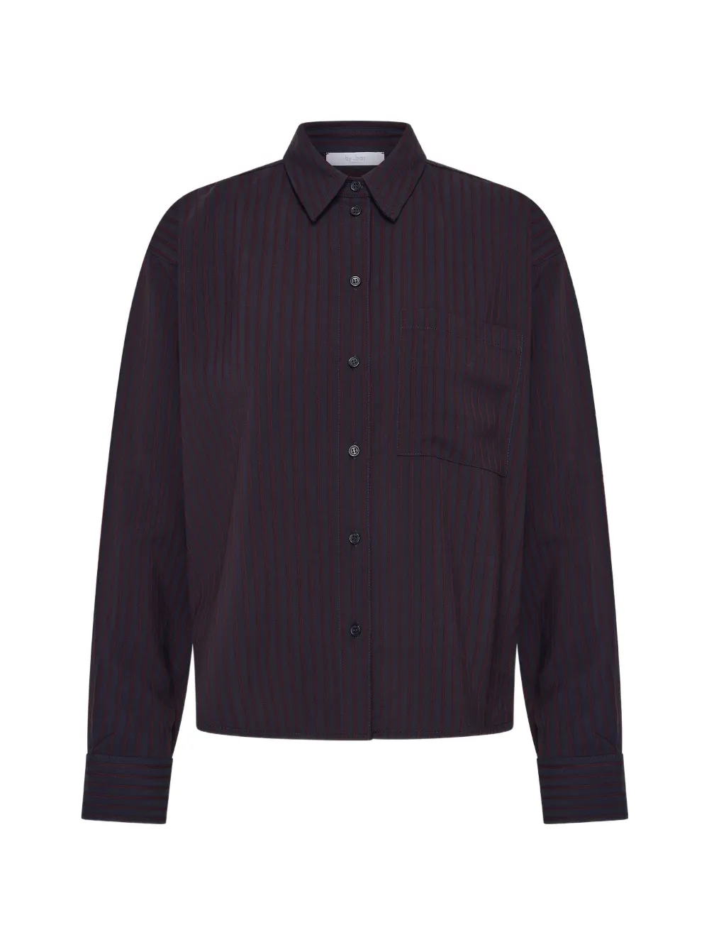 BY FAR chemise Lise à rayures - Violet BY FAR chemise Lise à rayures - Violet