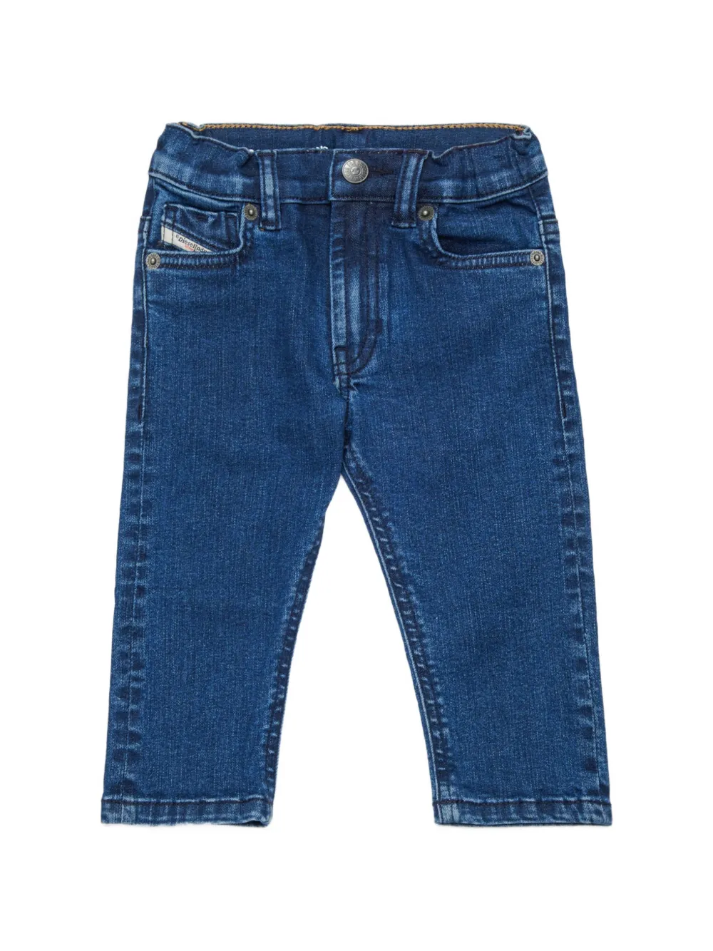 Diesel Kids D-Jools-B straight-leg jeans - Blu