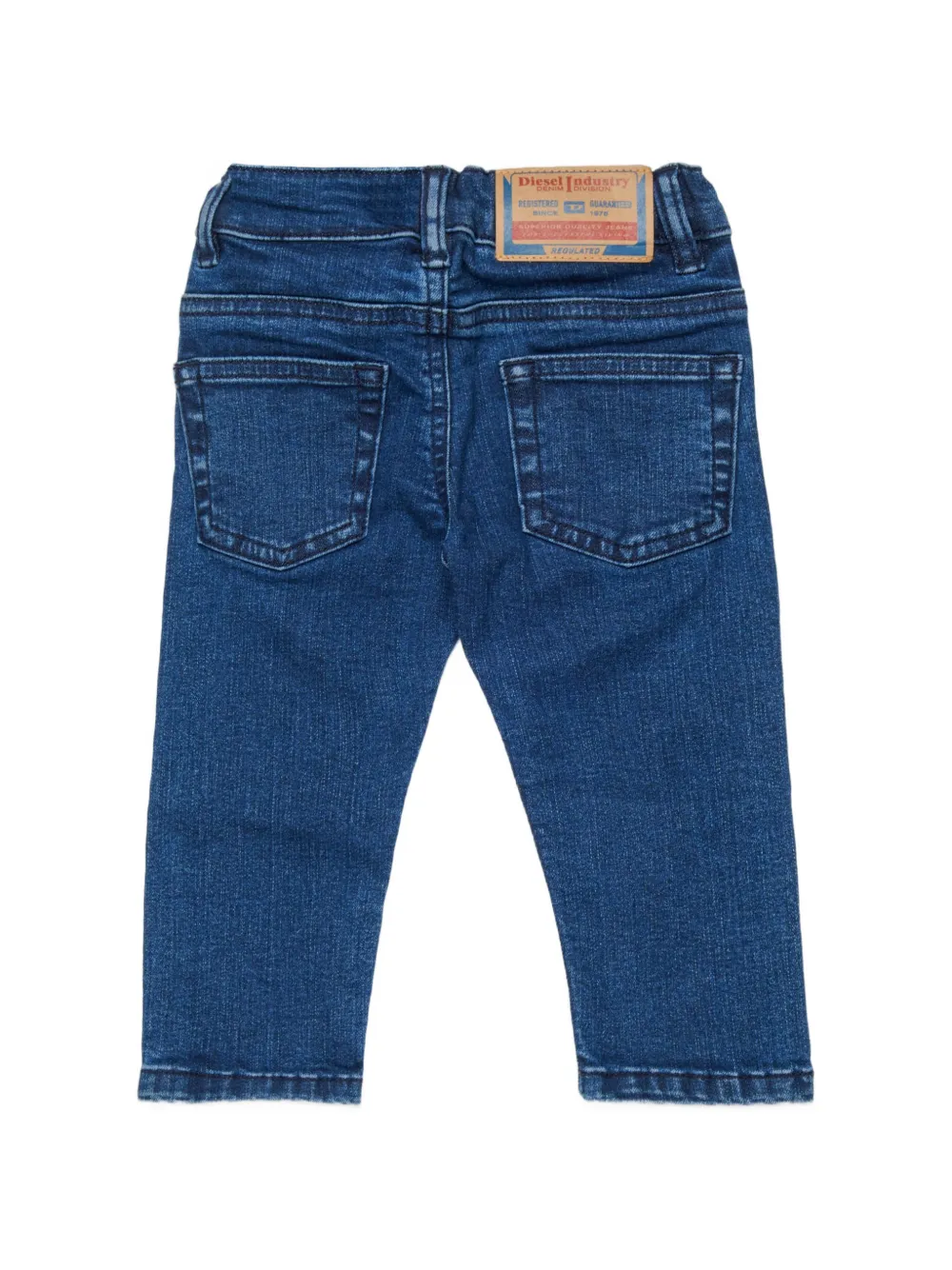 Diesel Kids Straight jeans Blauw