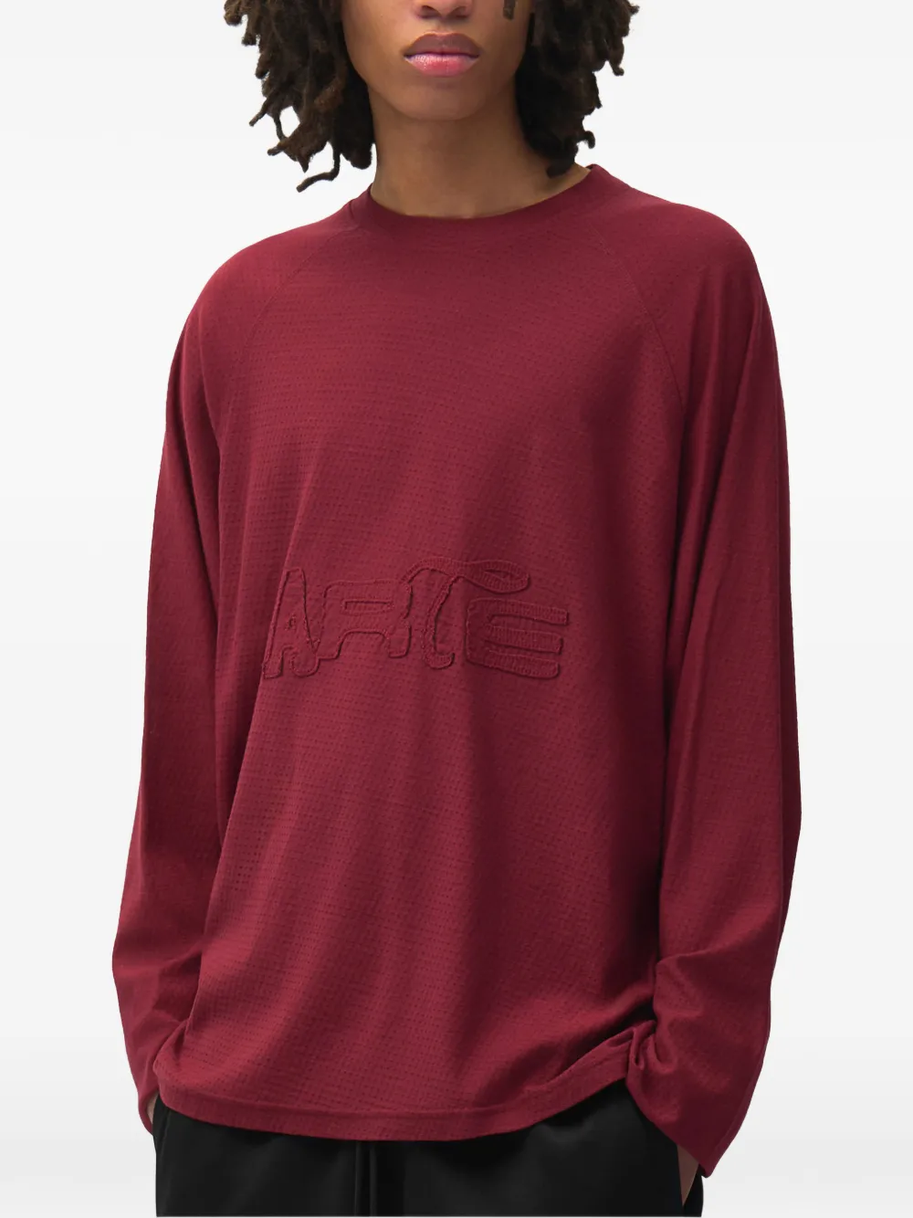 Arte Antwerp Aero T-shirt met lange mouwen Rood