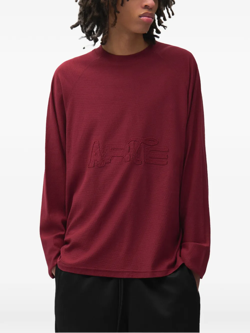 Arte Antwerp Aero T-shirt met lange mouwen Rood
