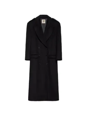 Ermanno Scervino Vintage faux-fur crystal-embellished Coat | Black