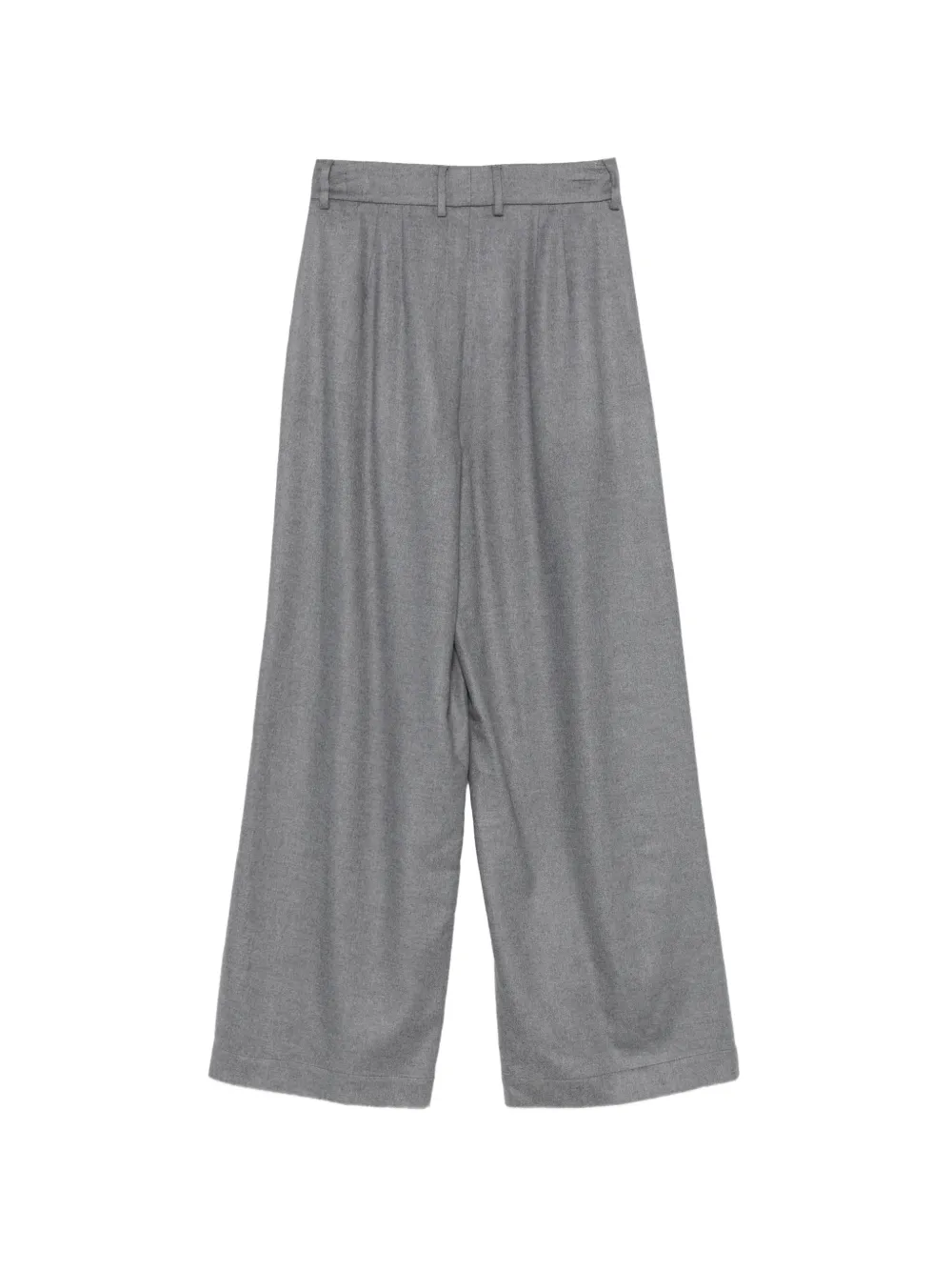 Colombo pleated palazzo pants Grijs