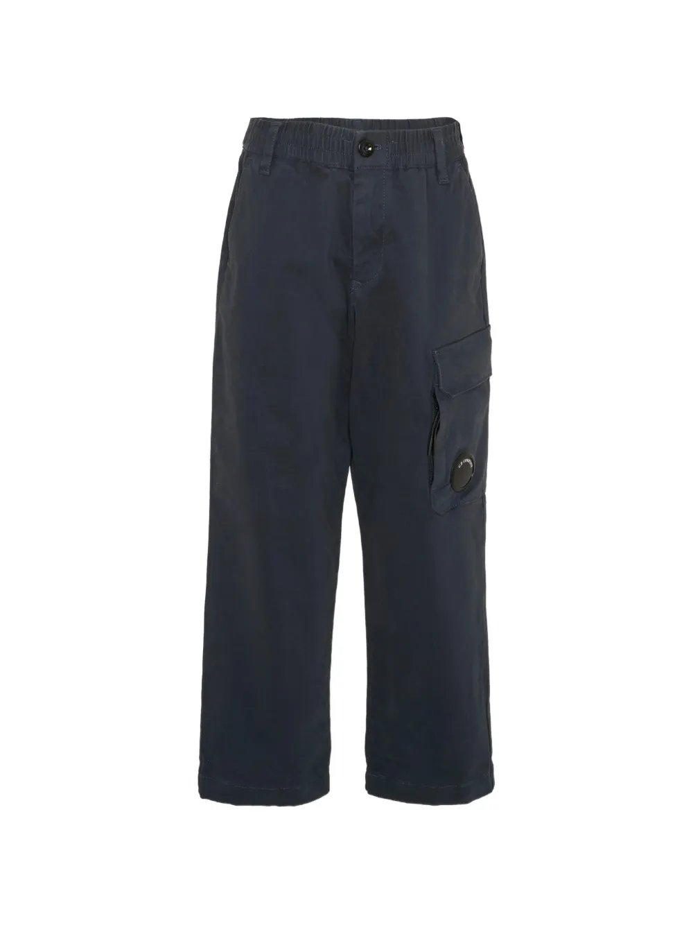 C.P. Company Kids lens-detail cargo pants - Blu