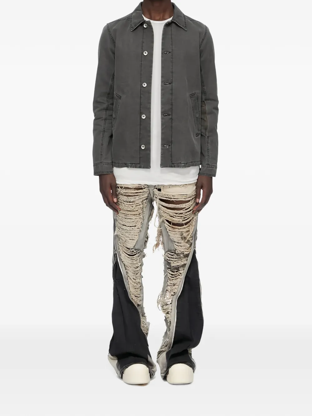 Rick Owens DRKSHDW Brad jacket Grijs