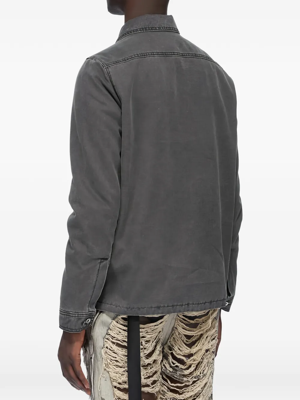 Rick Owens DRKSHDW Brad jacket Grijs