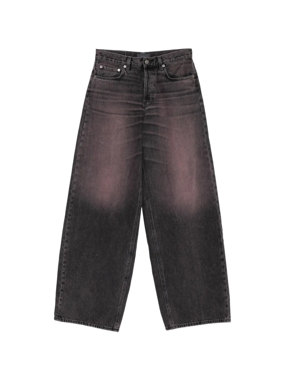 Haikure Bethany wide-leg jeans - Schwarz
