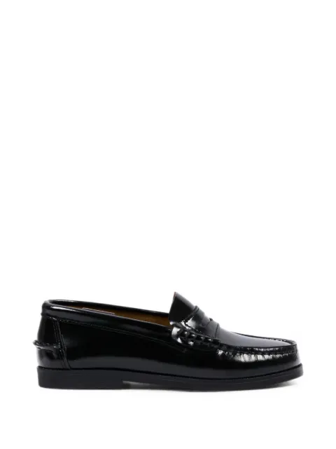 Pisamonas leather penny loafers