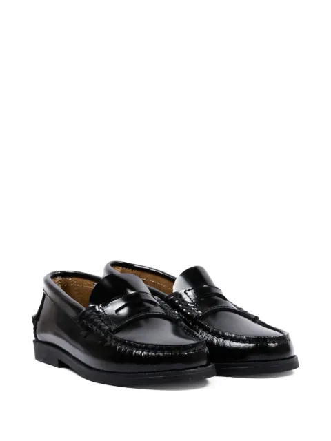 Pisamonas leather penny loafers