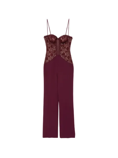 Aniye By jumpsuit con panel de encaje