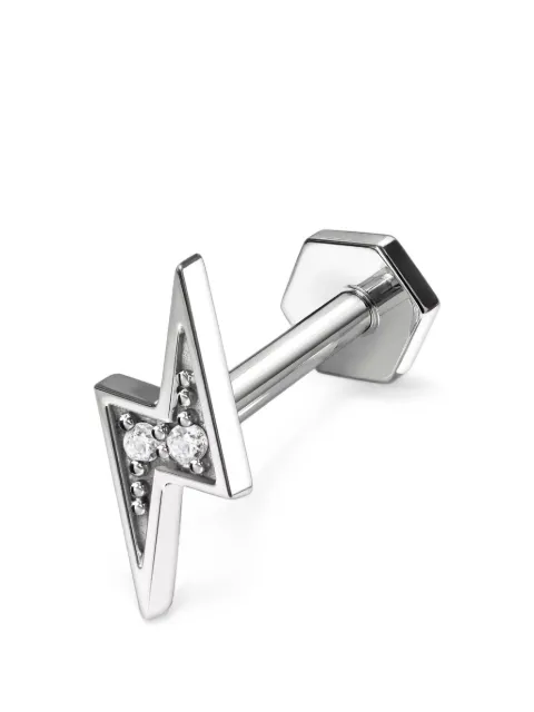 SABOTEUR flat flash motif earrings