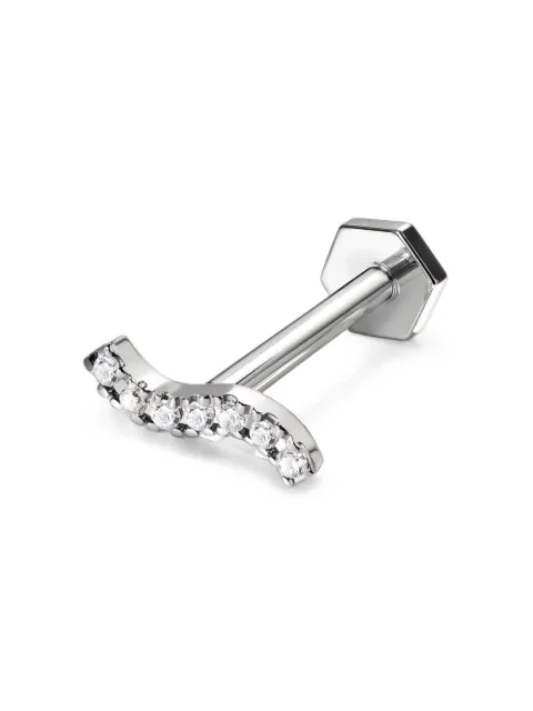 SABOTEUR diamond piercing earrings