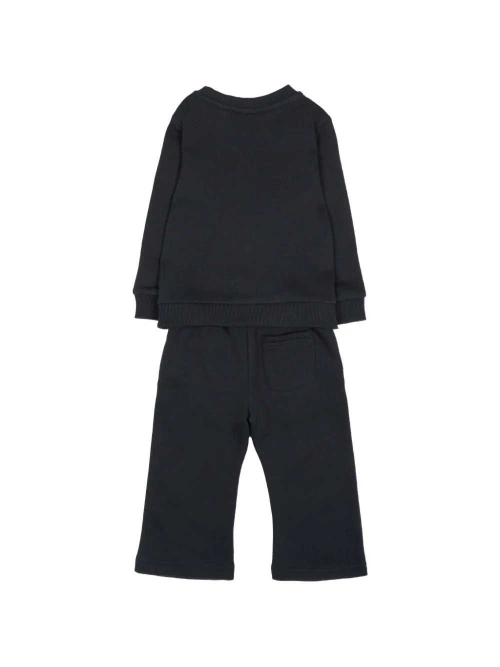 New Balance Kids logo-print tracksuit Zwart