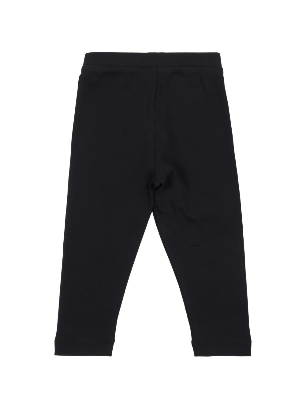 Moschino Kids Legging met logoprint Zwart