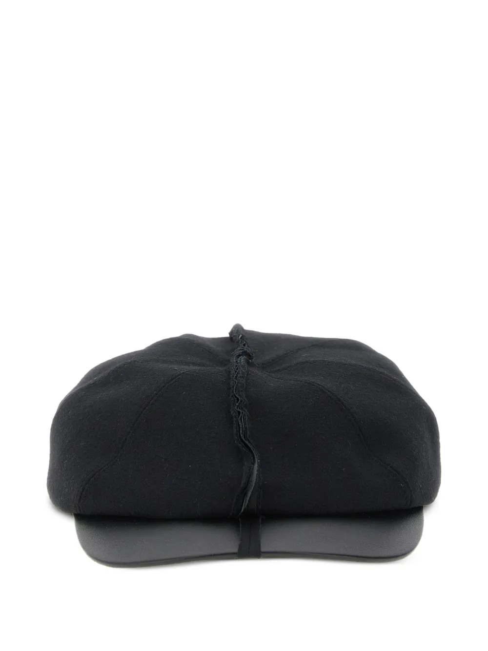 Comme Des Garçons Shirt chapeau à empiècements et bords francs - Noir