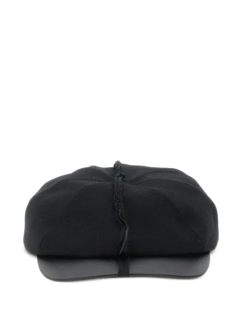 Comme Des Garçons Shirt raw-cut panelled hat