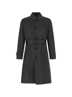 Dolce & Gabbana シングルブレスト トレンチコート | ブラック