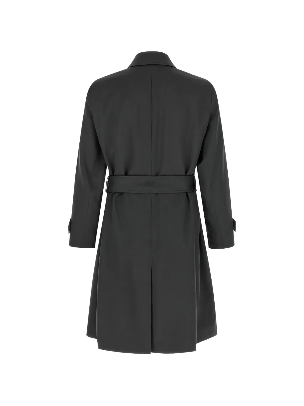 Lardini Trenchcoat met enkele rij knopen Zwart