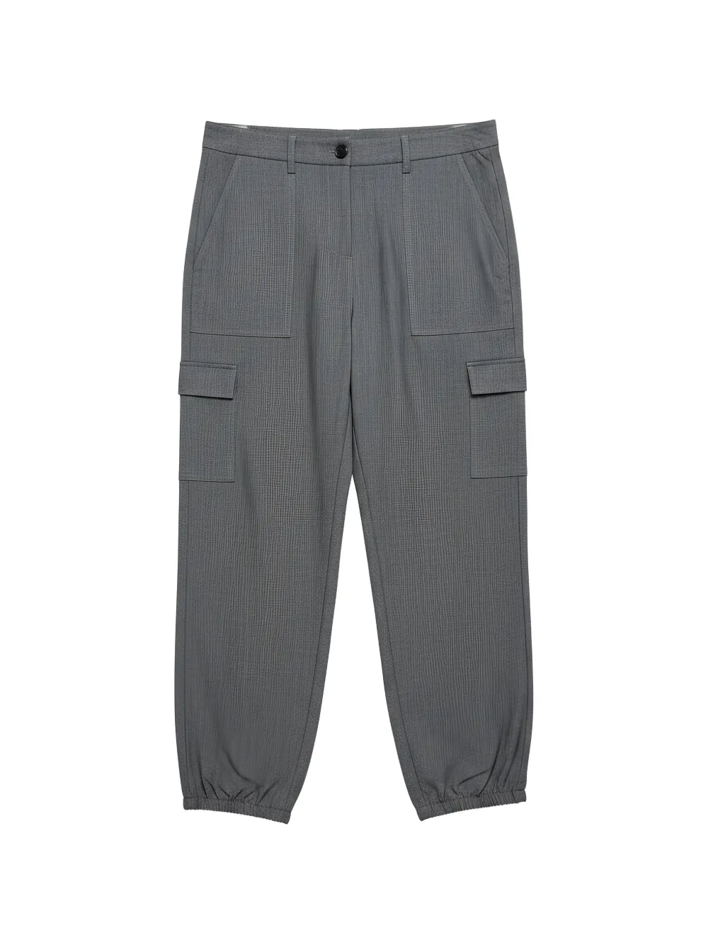 Black Label elasticated-cuff cargo pants