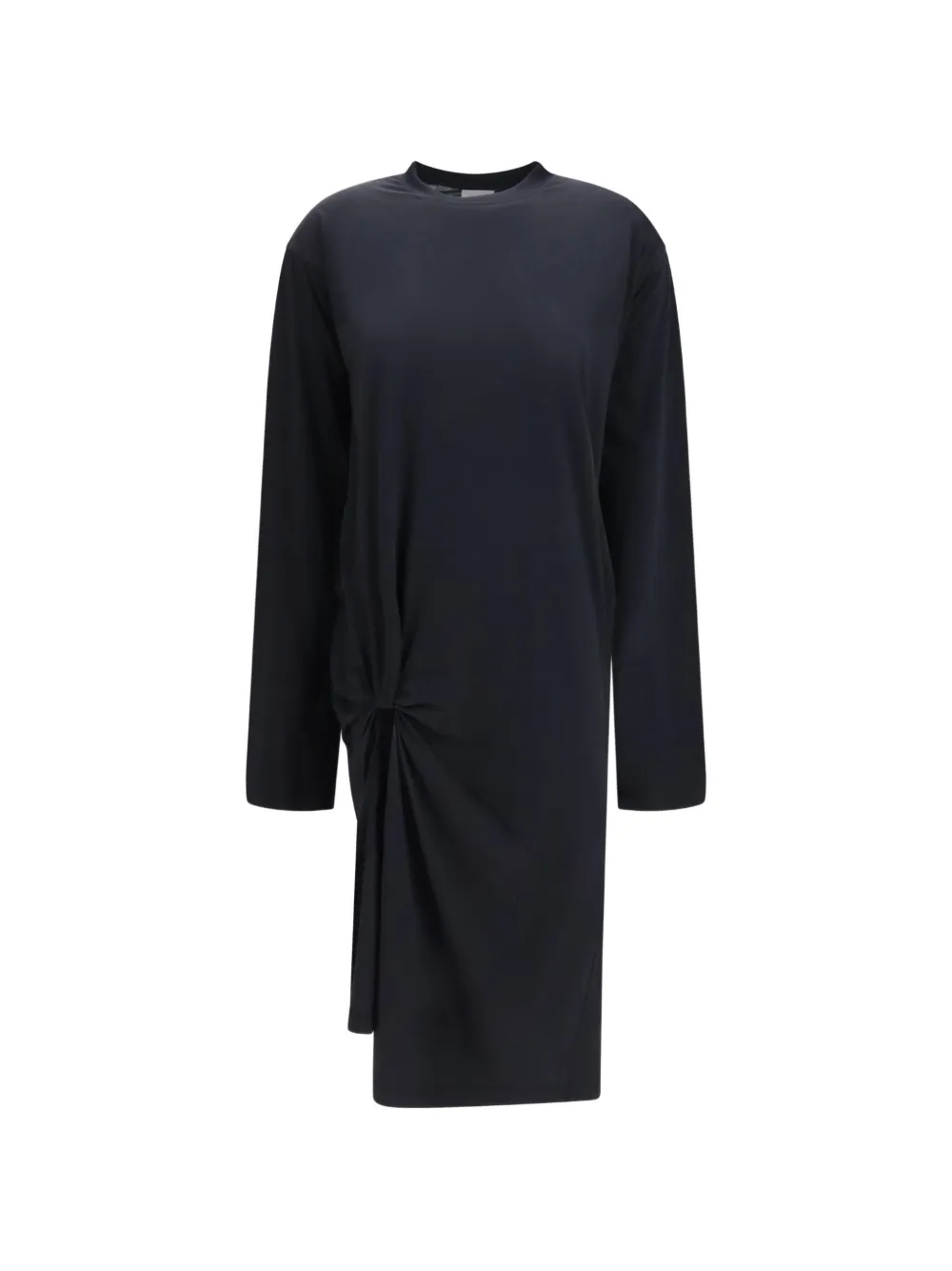 Balenciaga twisted-knot midi dress
