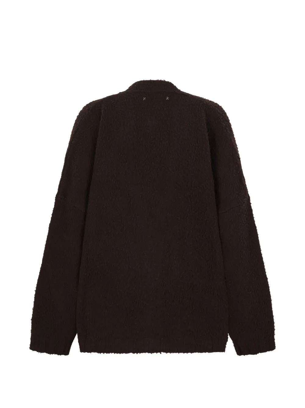 Golden Goose Vest met Casentino-effect van bruine wol