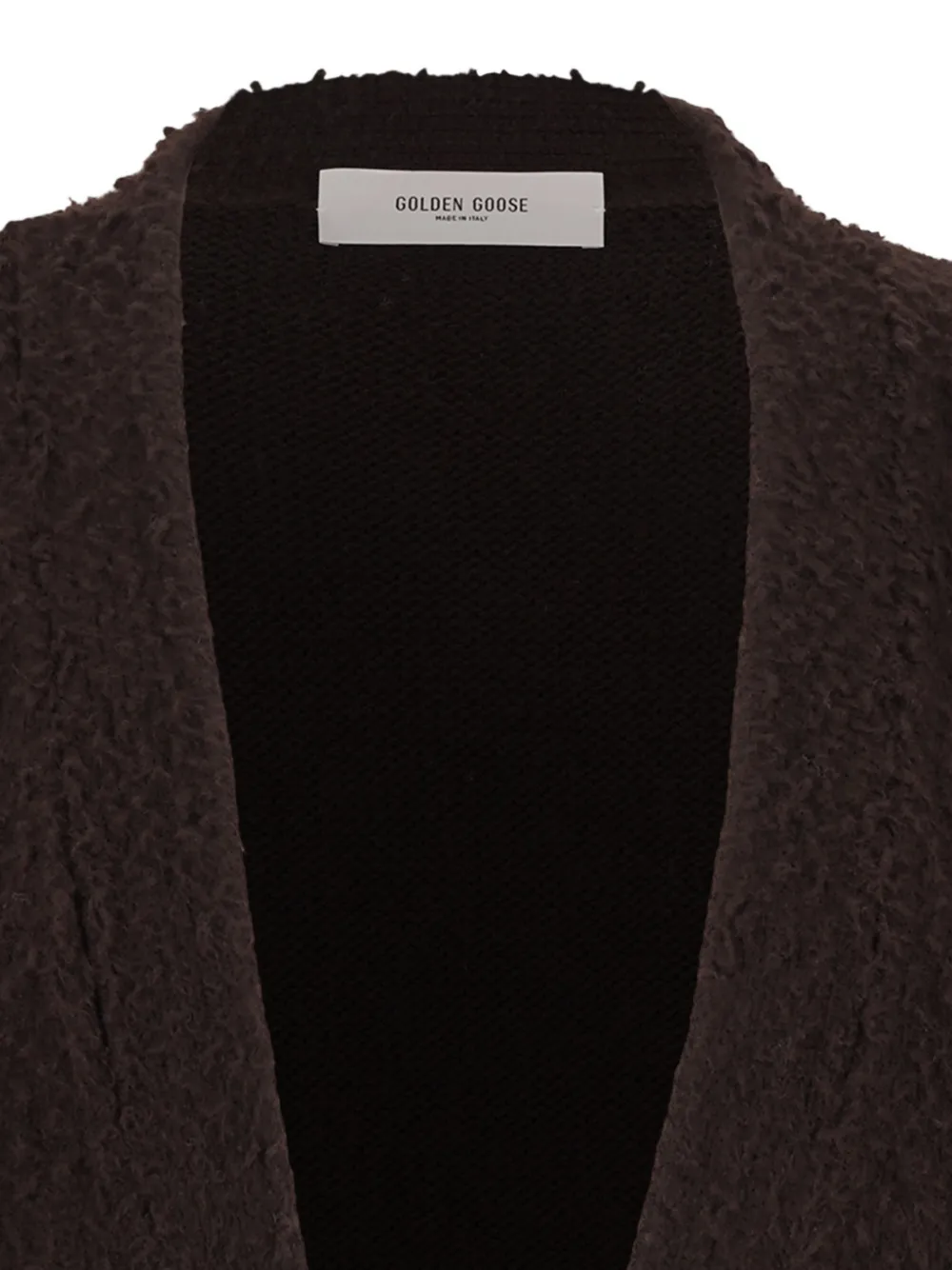 Golden Goose Vest met Casentino-effect van bruine wol