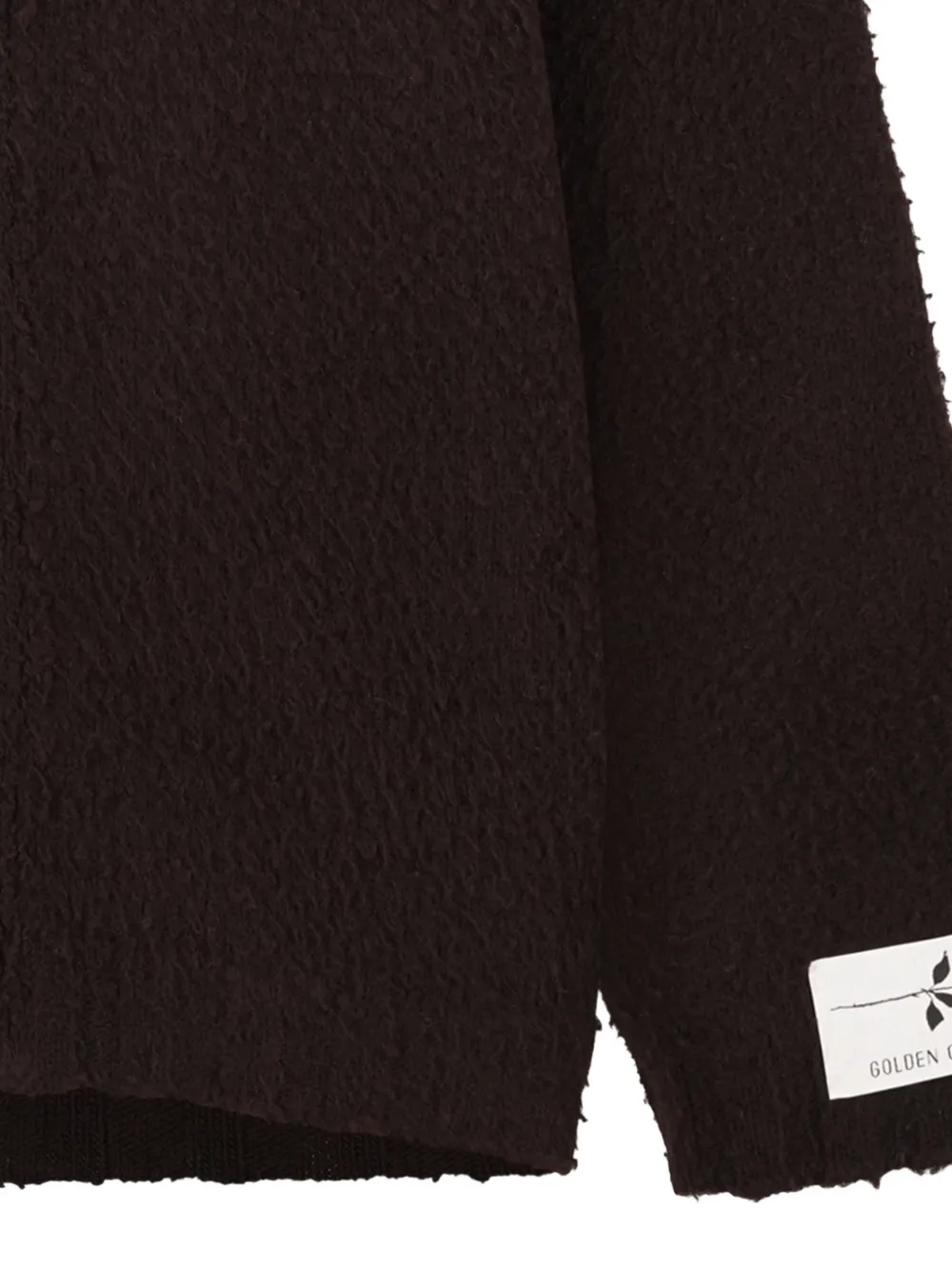 Golden Goose Vest met Casentino-effect van bruine wol