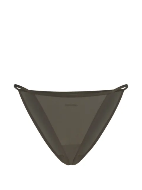Calvin Klein Jessica logo-print thong