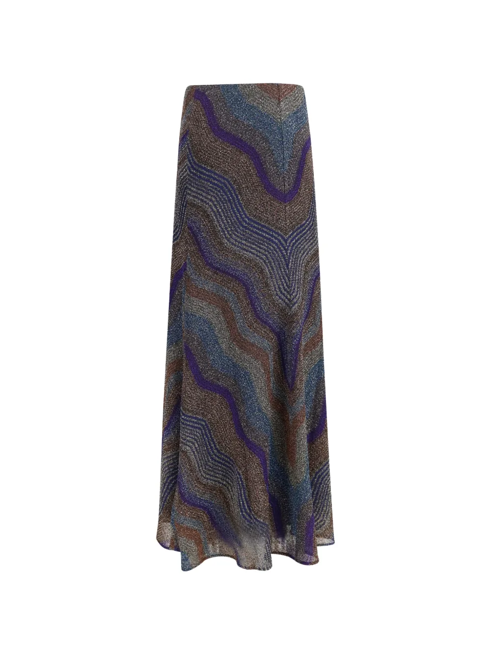 Missoni zigzag-knit maxi skirt - Marron Missoni zigzag-knit maxi skirt - Marron