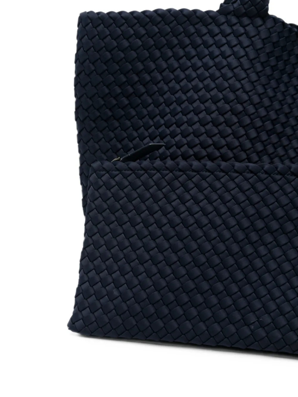 NAGHEDI St. Barths geweven shopper Blauw