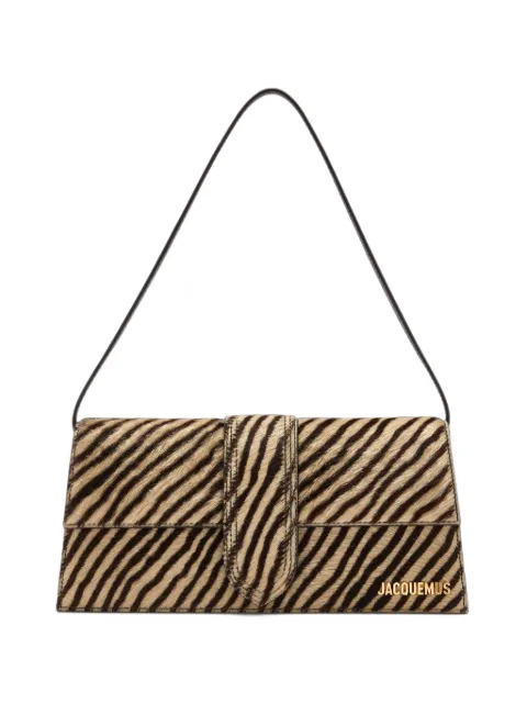 Jacquemus The long Bambino animal-print shoulder bag