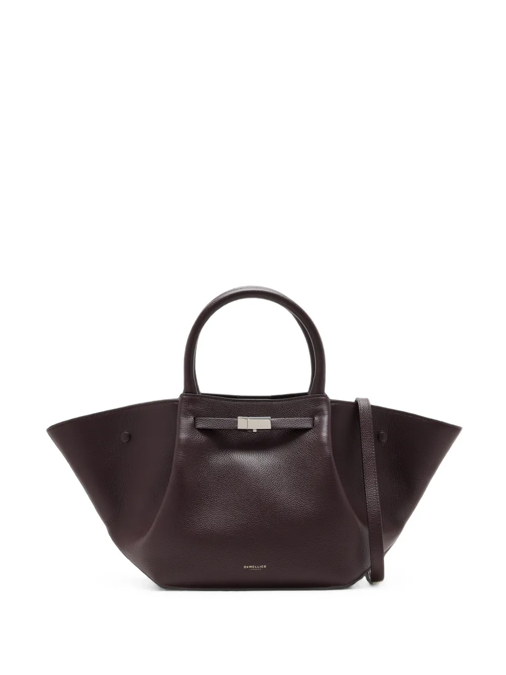 DeMellier sac à main The Midi New York en cuir - Marron DeMellier sac à main The Midi New York en cuir - Marron