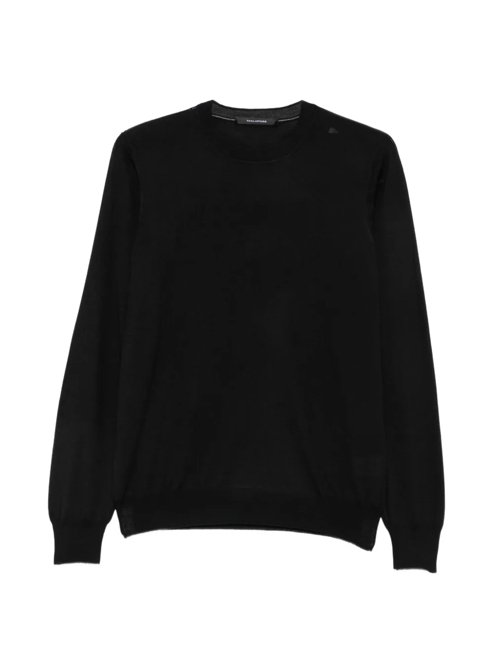 Tagliatore Trui met hoge hals Zwart
