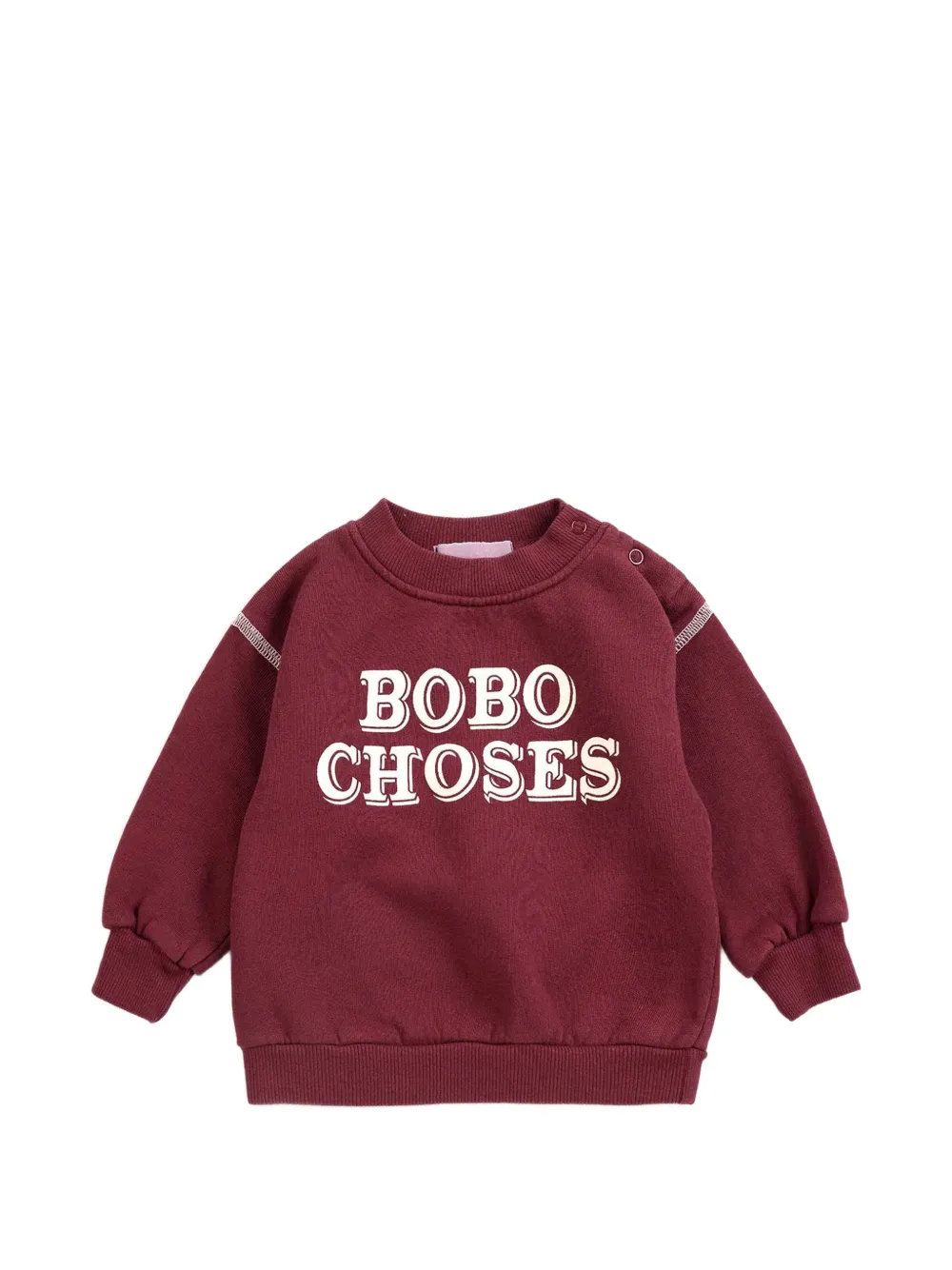 Bobo Choses logo-print sweatshirt - Rouge Bobo Choses logo-print sweatshirt - Rouge