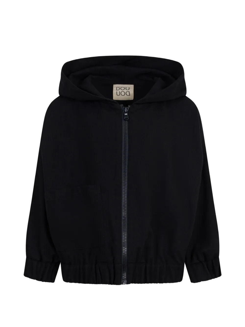 Douuod Kids hoodie zippé à coupe oversize - Bleu Douuod Kids hoodie zippé à coupe oversize - Bleu