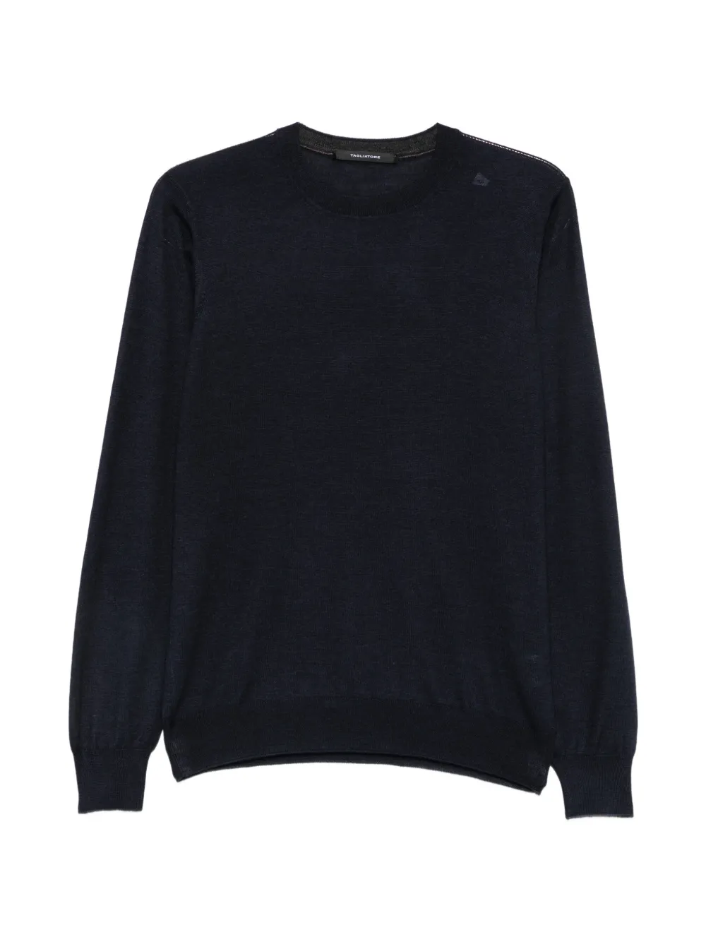 Tagliatore Trui met hoge hals Blauw